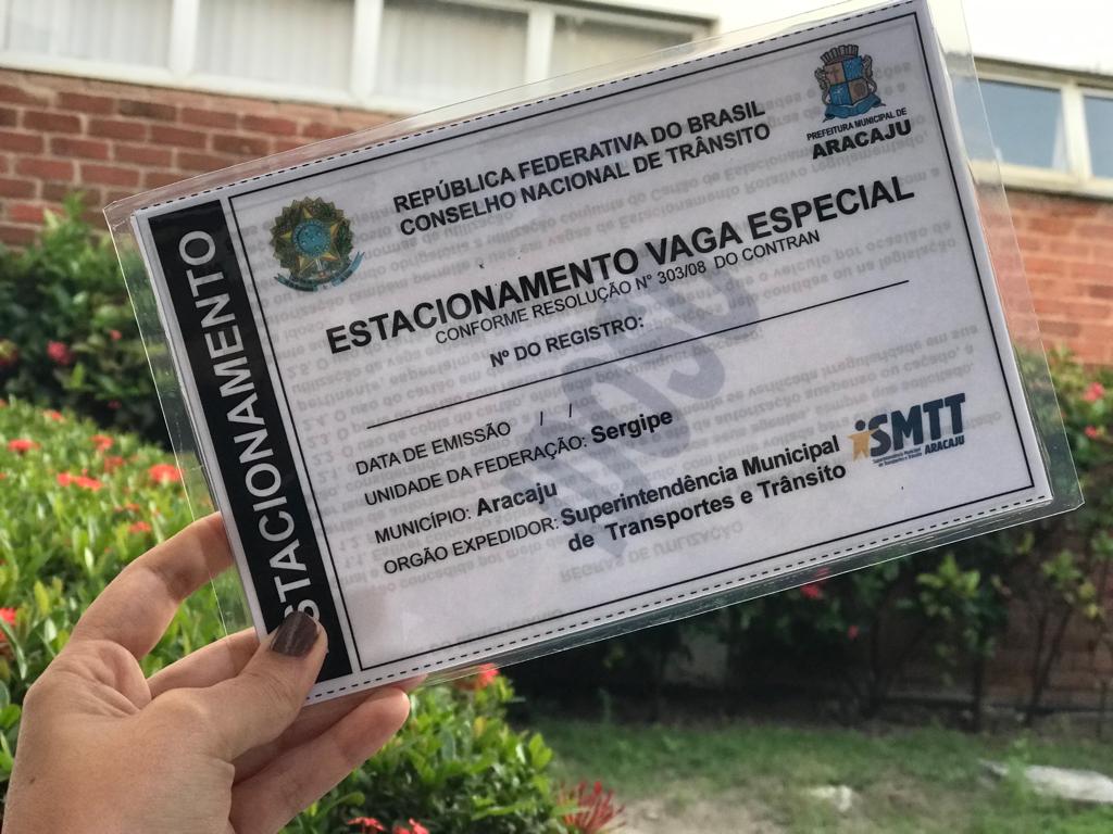 SMTT emite mais de seis mil cartões de vagas preferenciais no primeiro semestre deste ano - SMTT Aracaju